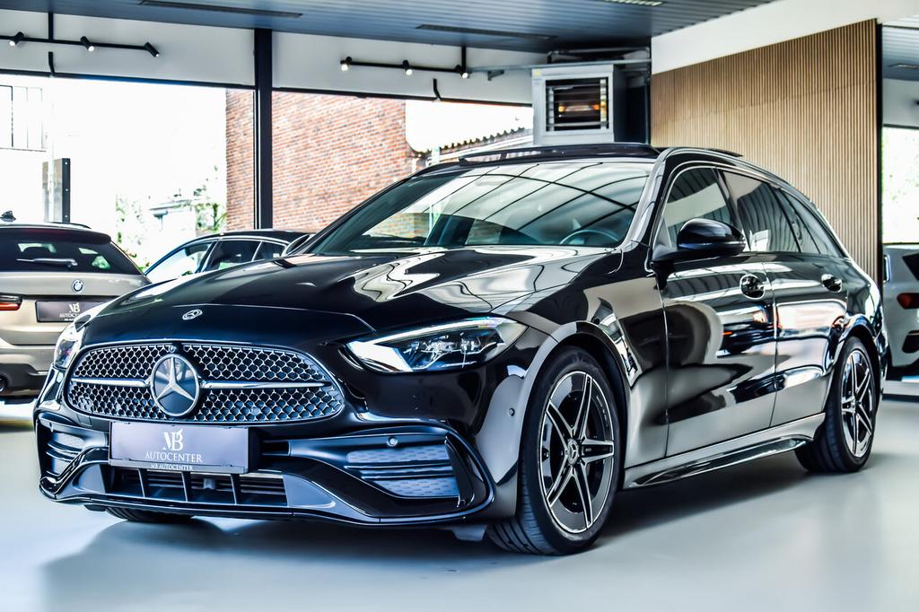 Mercedes-Benz C 200 d AMG-Line Night Edition 04/2022, Auto's, Mercedes-Benz, 116 g/km, 4 cilinders, 0 kg, Zwart