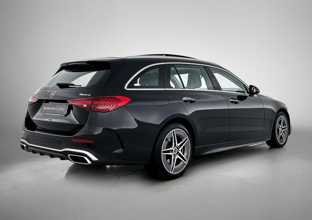 Mercedes-Benz C-Klasse 300 DE Break 4MATIC AMG Line | Panora, Auto's, Stof, Zwart, Plug-in hybride, 240 kW