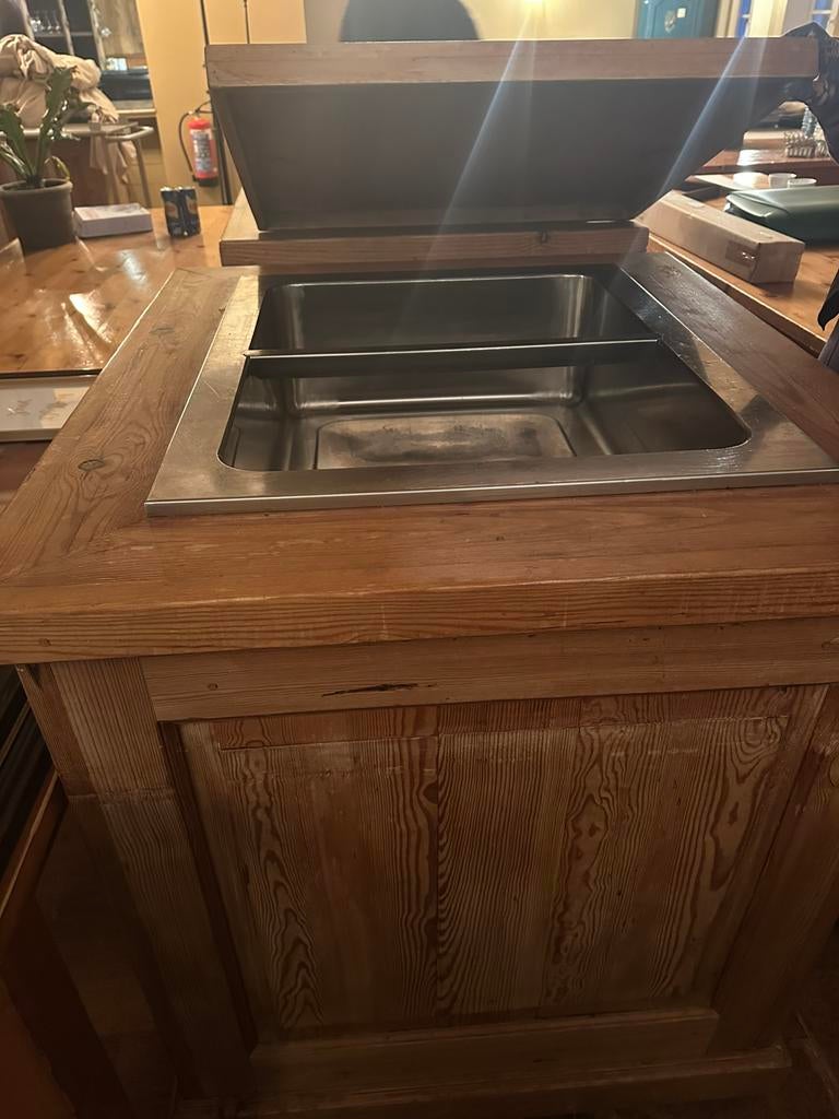 Bain marie, Ophalen
