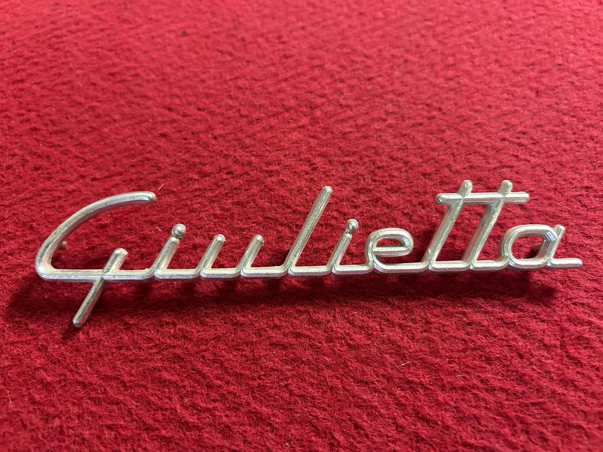 Alfa Romeo ”Giulietta” embleem, Autos : Pièces & Accessoires, -, Utilisé, Alfa Romeo, -