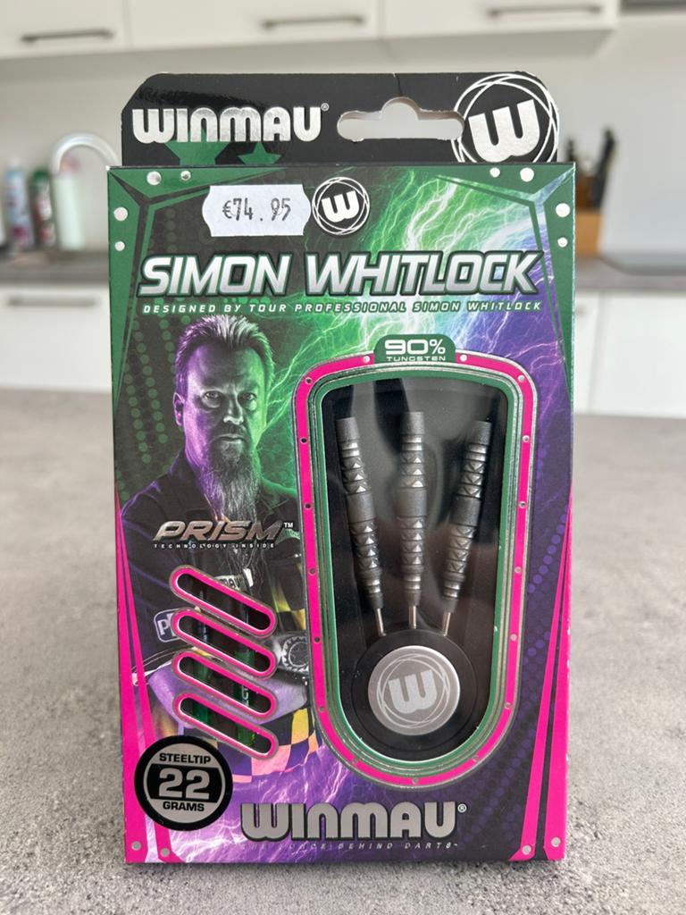 Dartpijlen WINMAU SIMON WHITLOCK 22GR, Ophalen, Nieuw