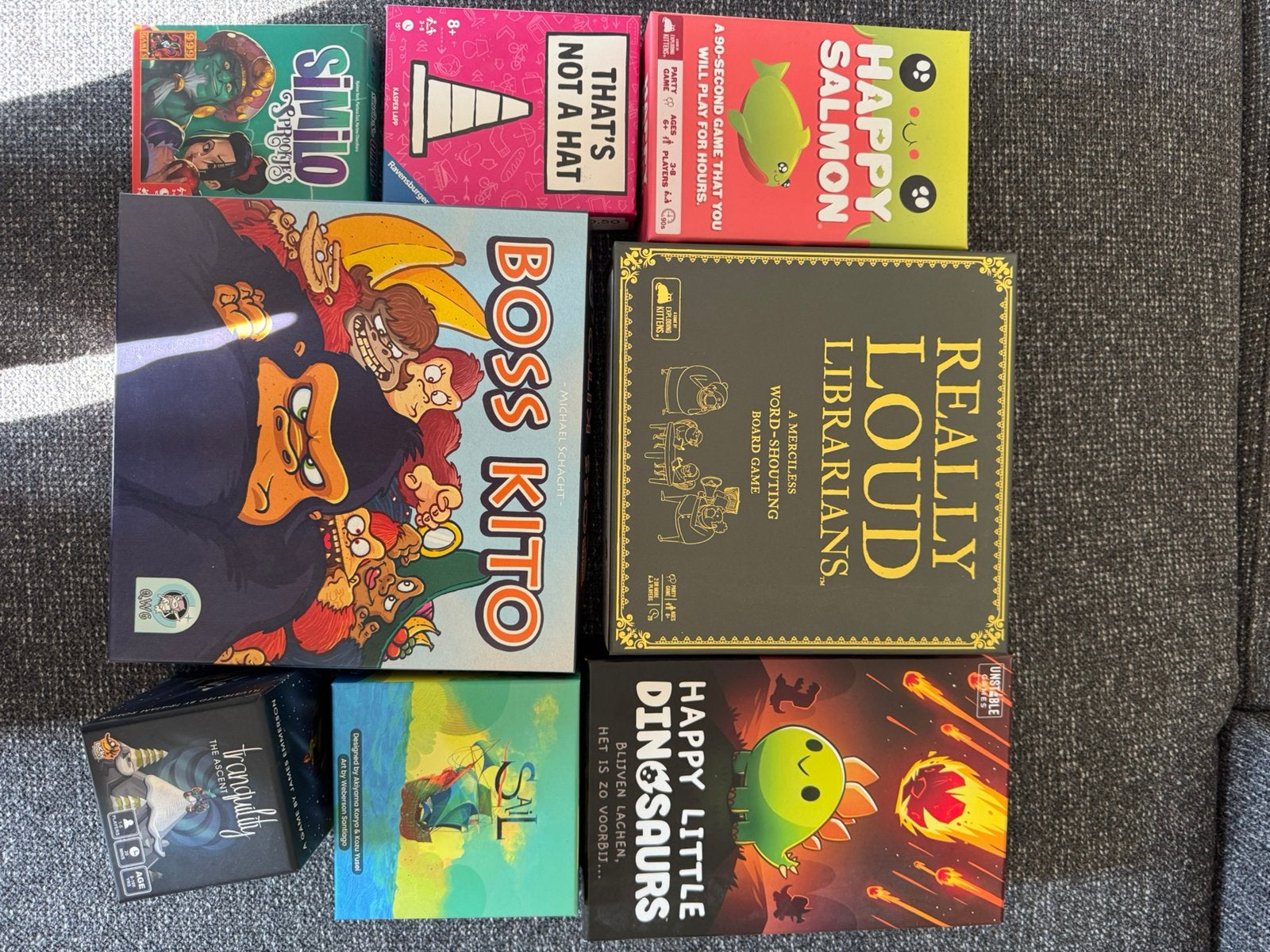 Diverse spellen, Ophalen, Nieuw