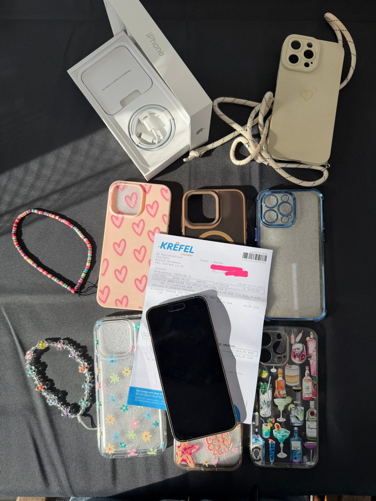 Apple iPhone 14 Pro Max, Enlèvement, Argent, 256 GB, IPhone 14 Pro Max