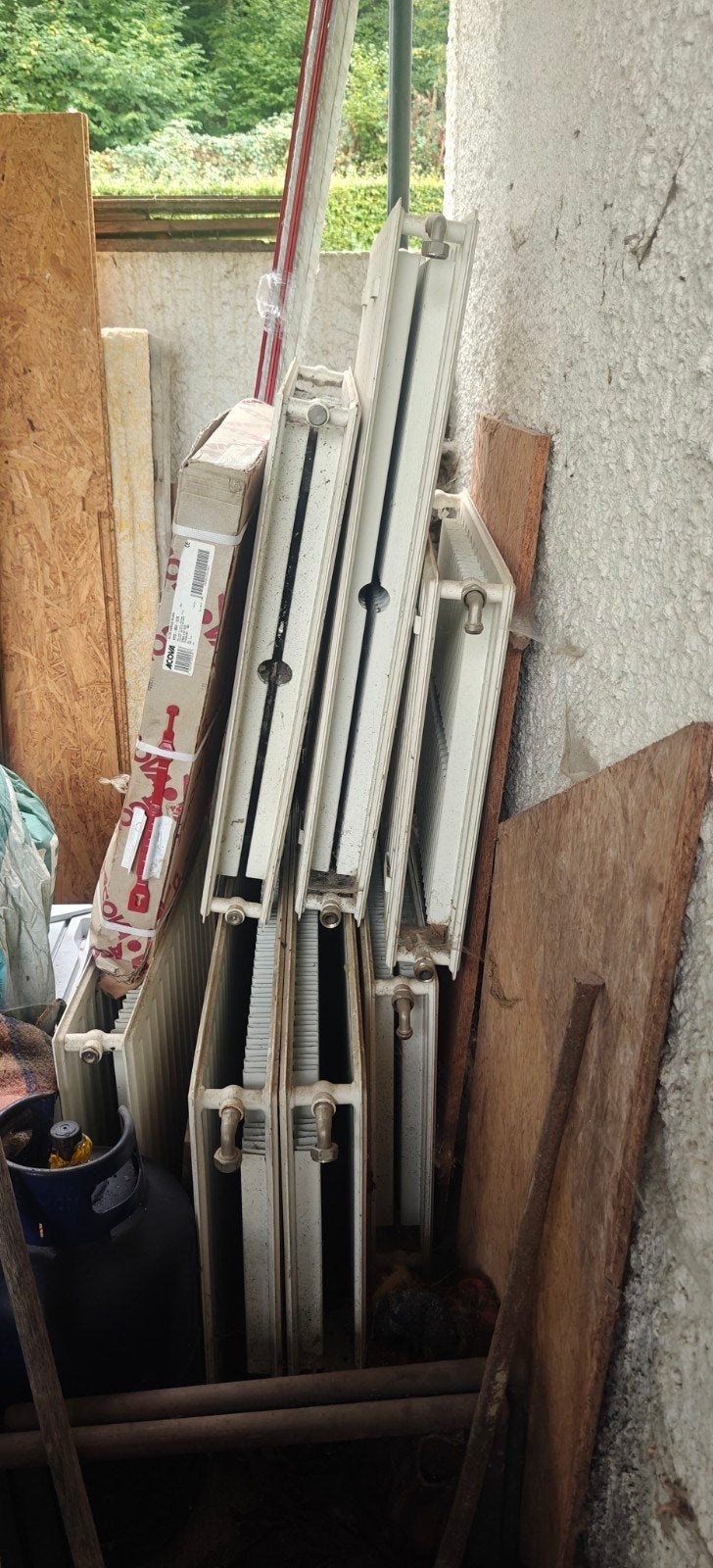 Lot de radiateurs, Bricolage & Construction, Enlèvement, 800 watts ou plus, Radiateur