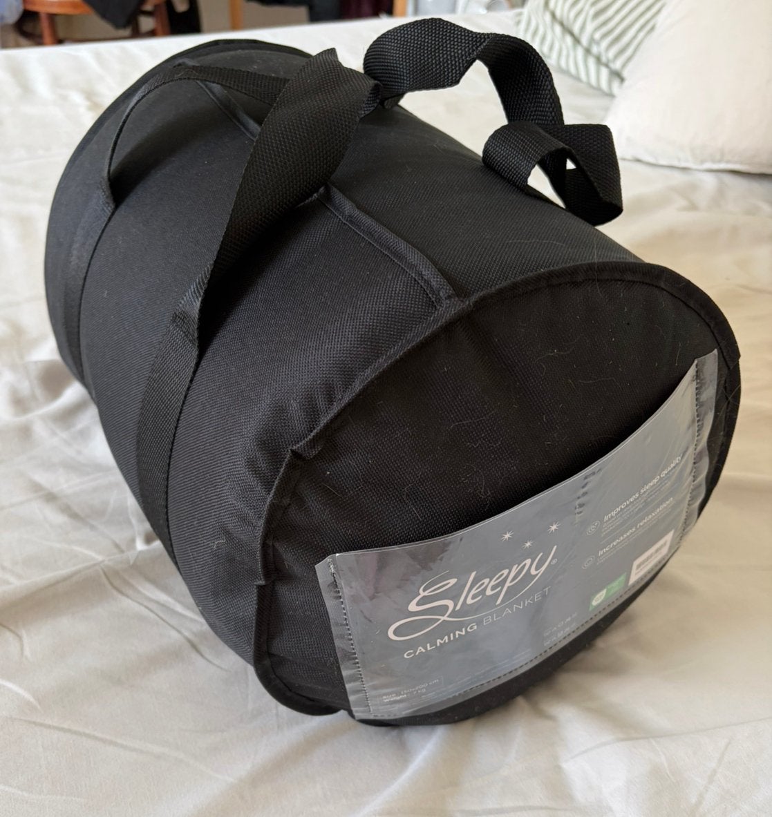 Sleepy verzwaringsdeken 7kg, Huis en Inrichting, Ophalen of Verzenden, Deken of Dekbed, Grijs, Nieuw