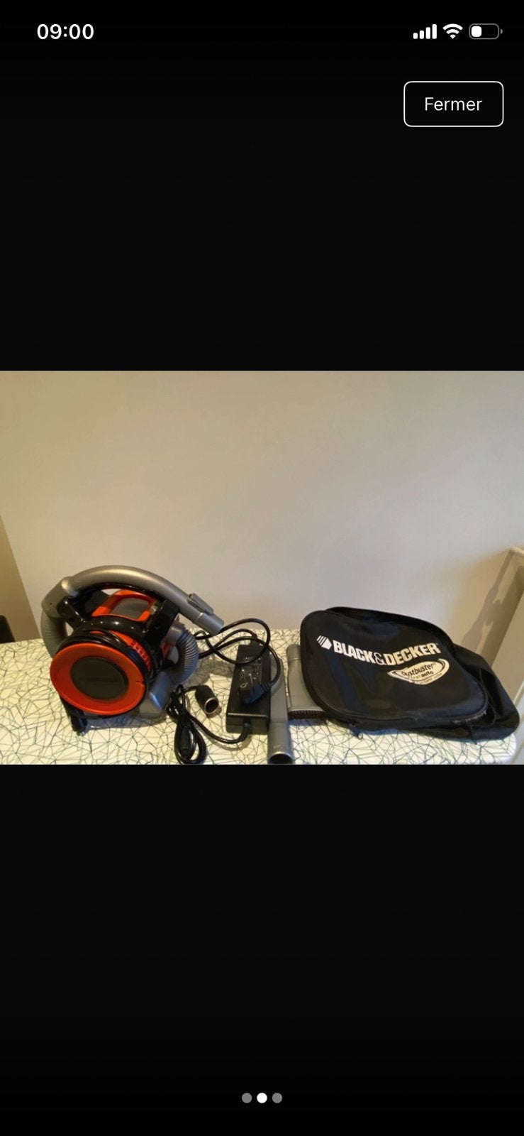 Aspirateur voiture, Auto diversen, Autogereedschap, Ophalen of Verzenden, Gebruikt