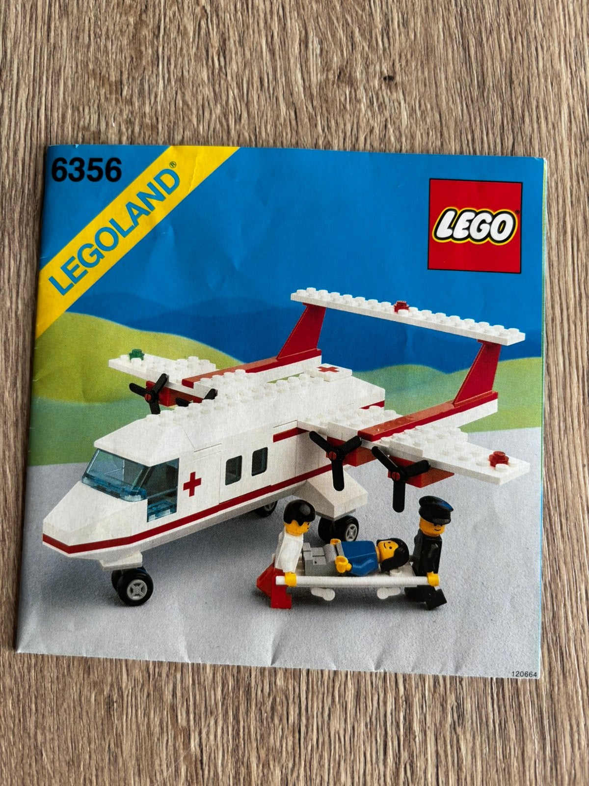 Legoland 6356 - reddingsvliegtuig, Ophalen of Verzenden, Gebruikt