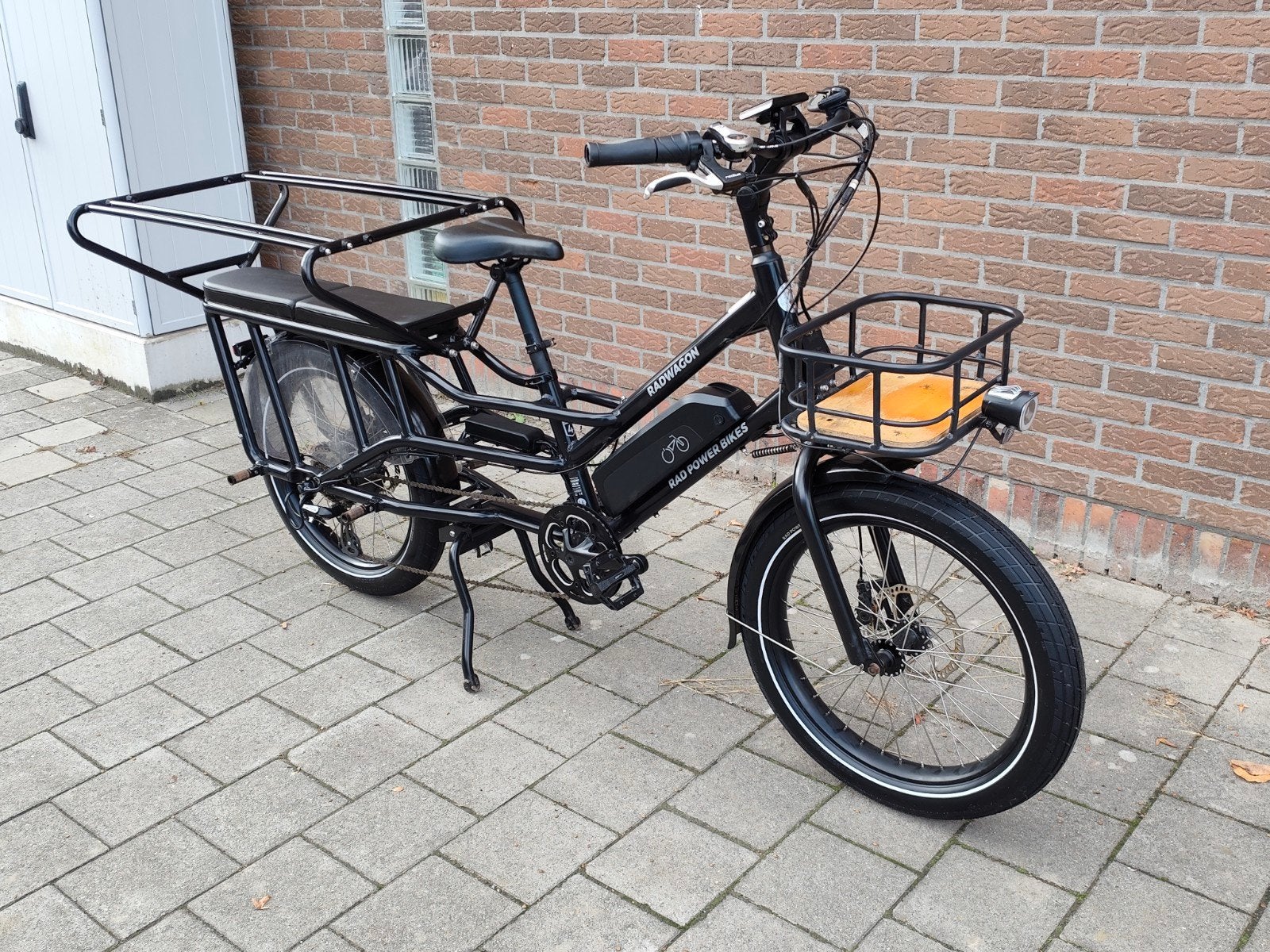 RadWagon 4 Cargo Bike / Longtail fiets (2023) - In Topstaat!, Vélos & Vélomoteurs, Autres marques, Comme neuf, Enlèvement, 2 enfants