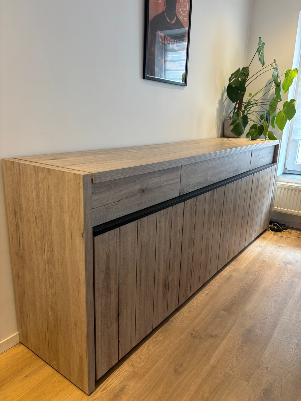 Table à manger + buffet, Enlèvement, Utilisé