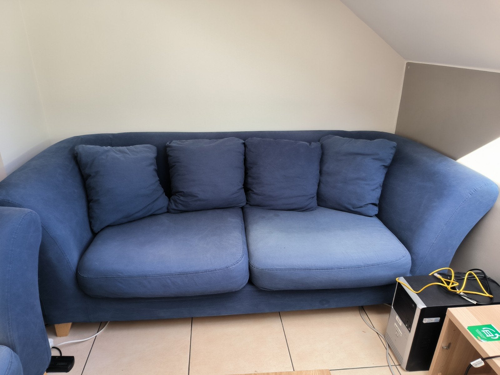 Vends grands divans, Maison & Meubles, Canapés | Salons, Trois personnes, 100 à 125 cm, Tissus, 200 à 250 cm