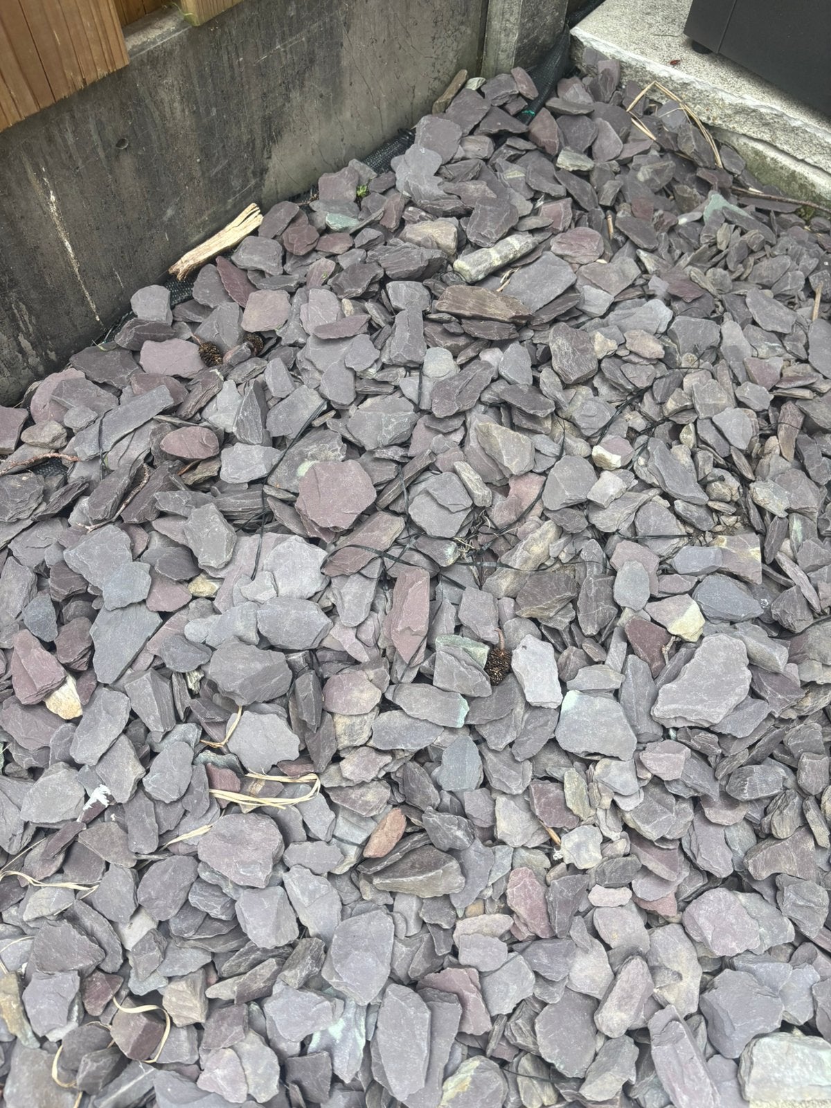 Canadian purple slate GRATIS, Tuin en Terras, Ophalen, Gebruikt, Paars, Leisteen