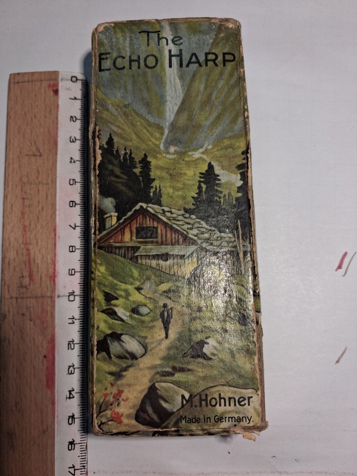 vintage mondharmonica "the echo harp" M.Hohner, Musique & Instruments, Enlèvement ou Envoi