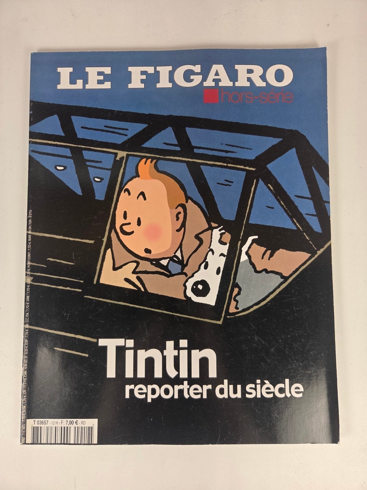 Tintin  Hergé, Enlèvement ou Envoi