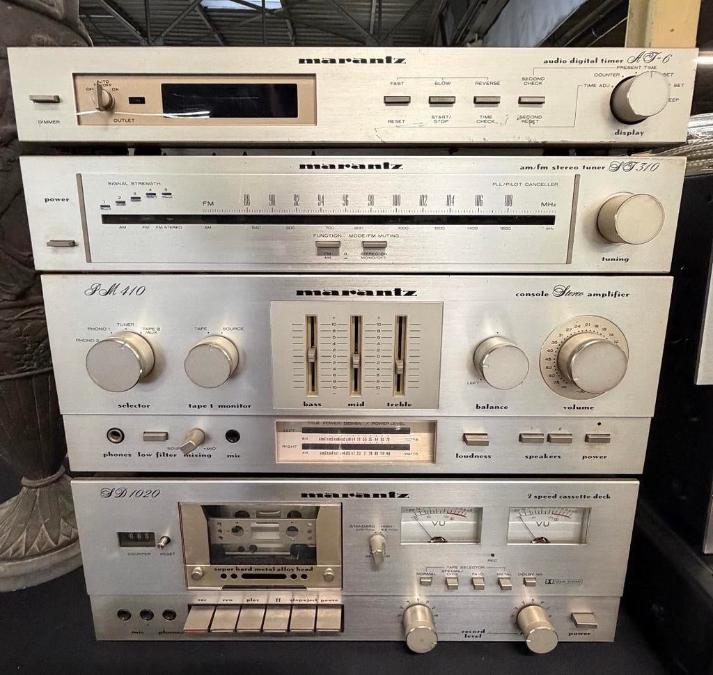 Vintage Stereo Set Marantz, Audio, Tv en Foto, Stereoketens, Ophalen, Zo goed als nieuw