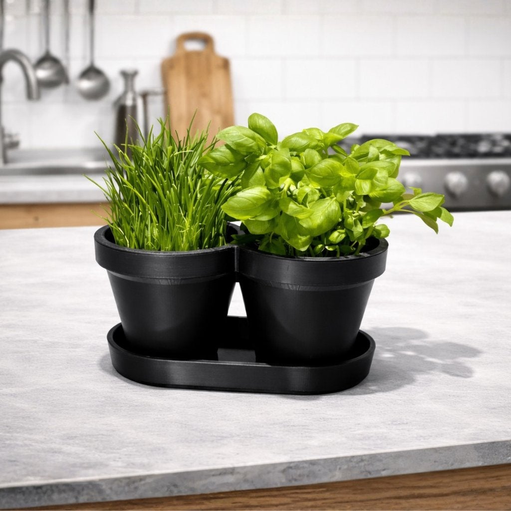 Kruidenplanter Voor Basilicum En Bieslook, Tuin en Terras, Onbekend, EU, Nieuw, Ophalen of Verzenden, Onbekend