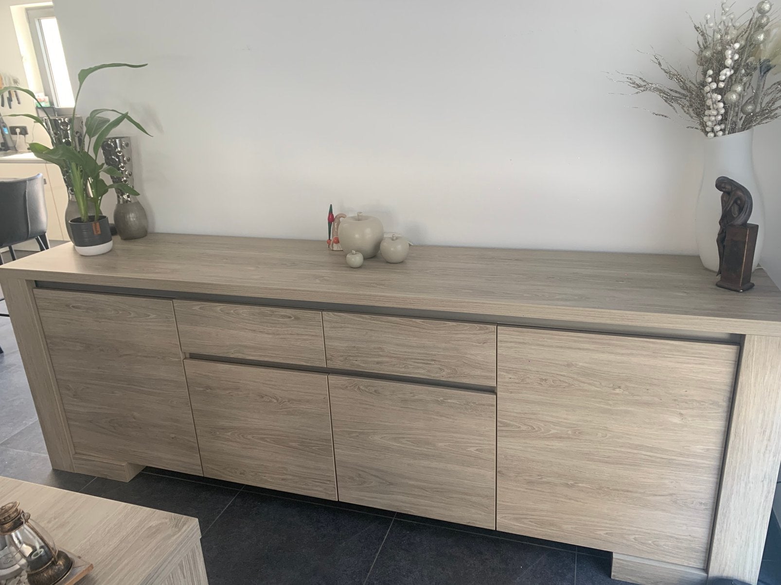 Dressoir + tafel + 6 stoelen, Huis en Inrichting, Complete inboedels, Ophalen