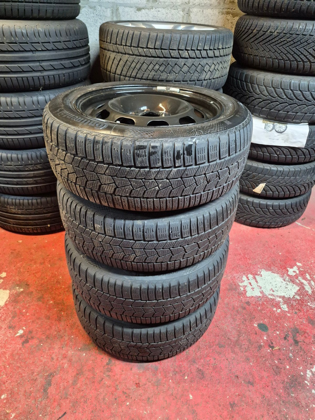 jantes BMW origine 16" kit hiver série 1 et 2 F40 F44 5x112, Enlèvement, Utilisé, BMW