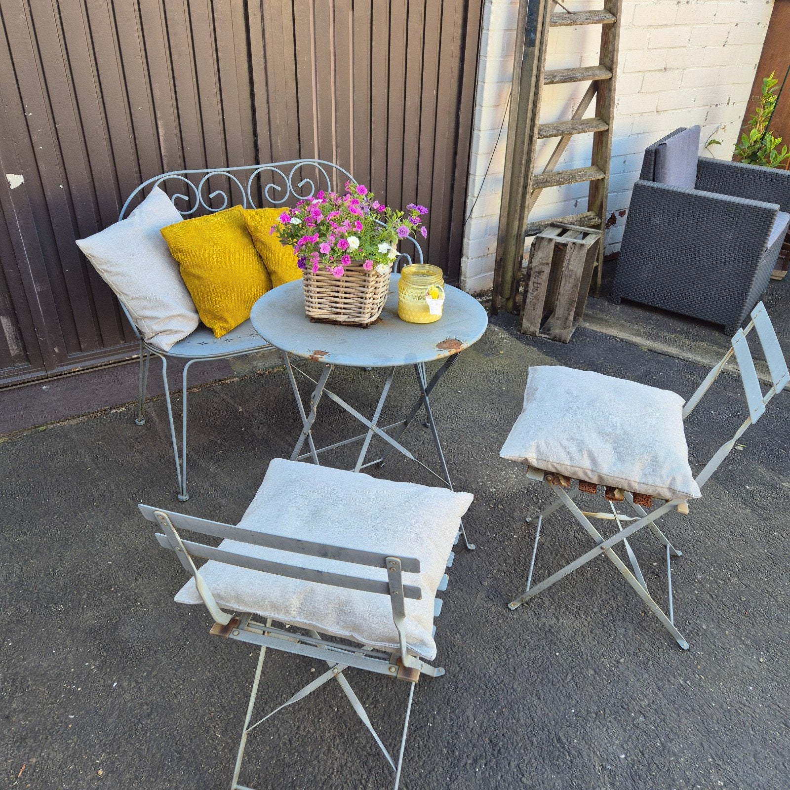 Bistroset, Tuin en Terras, Ophalen, Bank