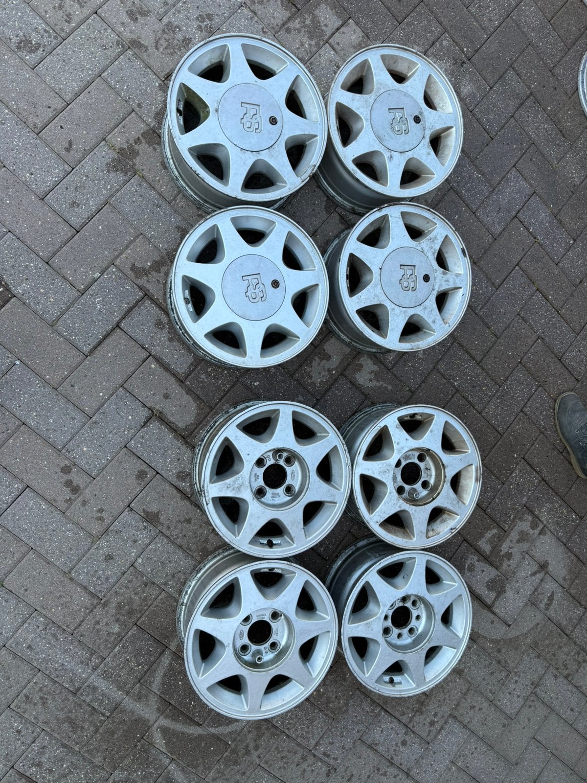 Ford RS velgen 6Jx14H2 E32, Enlèvement, Utilisé