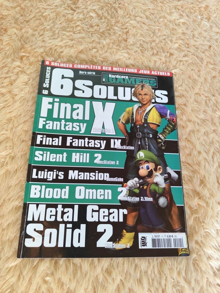 Magazine / Guide 6 Soluces Jeux Vidéo PS2 & GameCube, Gebruikt, Overige typen, Overige merken, PlayStation