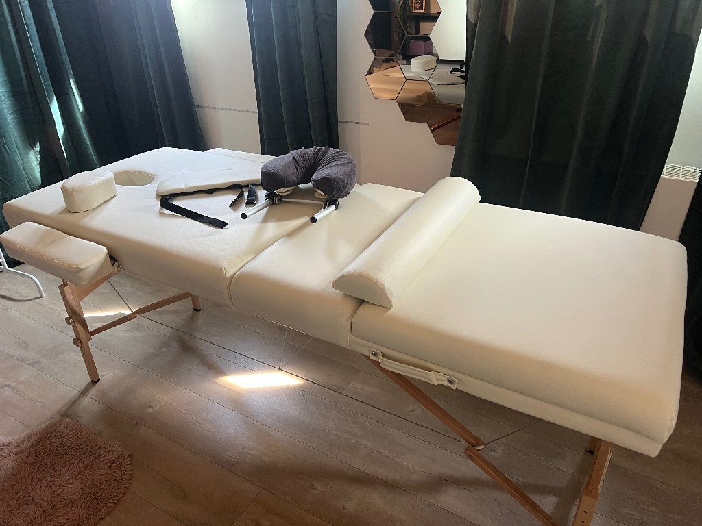 Massagetafel, Sports & Fitness, Produits de massage, Enlèvement, Comme neuf, Table de massage