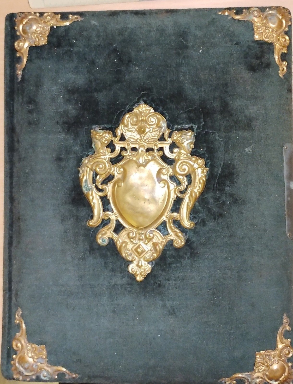 Fotoalbum antiek 125 jaar oud, Ophalen of Verzenden