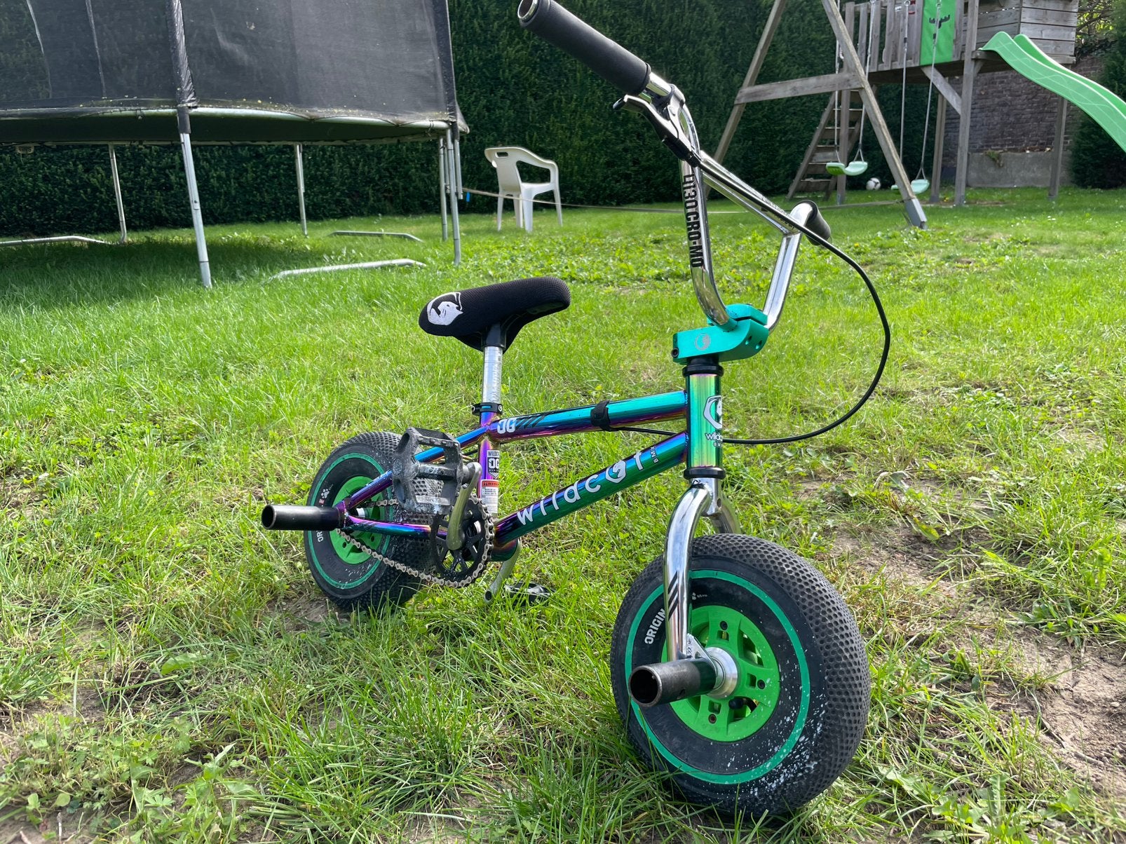 Wildcat(bmx), Ophalen, Stuur 360° draaibaar, Schijfrem, Chroom