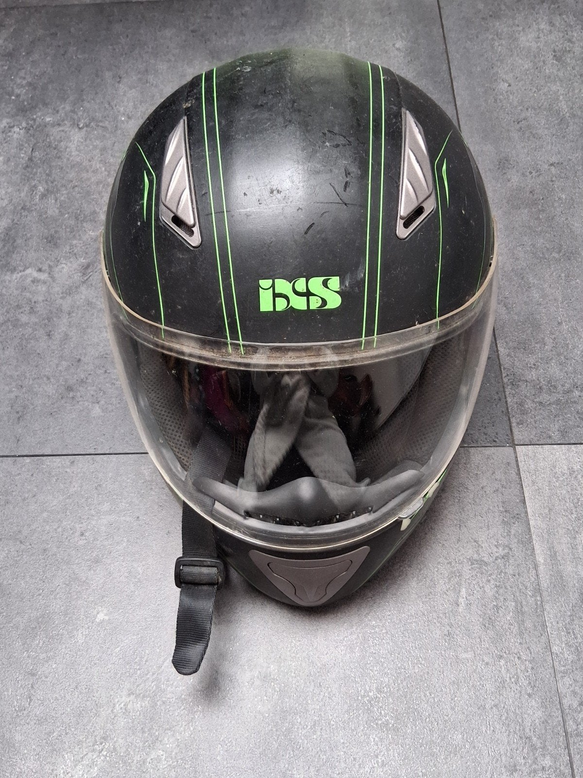 casque moto IDCS, Enlèvement