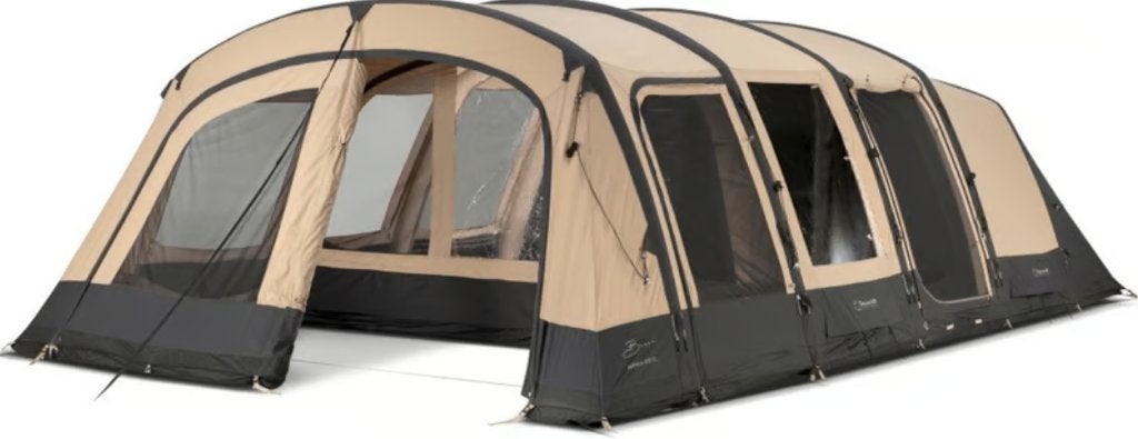 Bardani Airspace 470 TC – Ruime familietent, Caravans en Kamperen, Tenten, Ophalen, Zo goed als nieuw, Tot en met 6