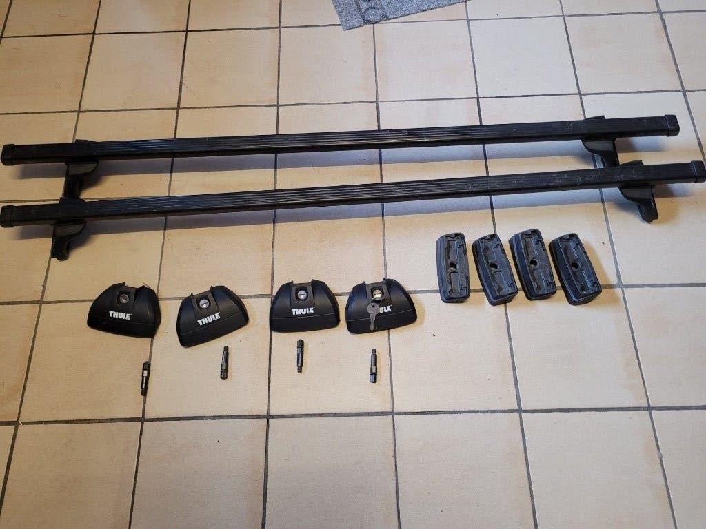 THULE dakdragers voor Mercedes sedan C-klasse en E-klasse, Auto diversen, Dakdragers, Ophalen, Zo goed als nieuw