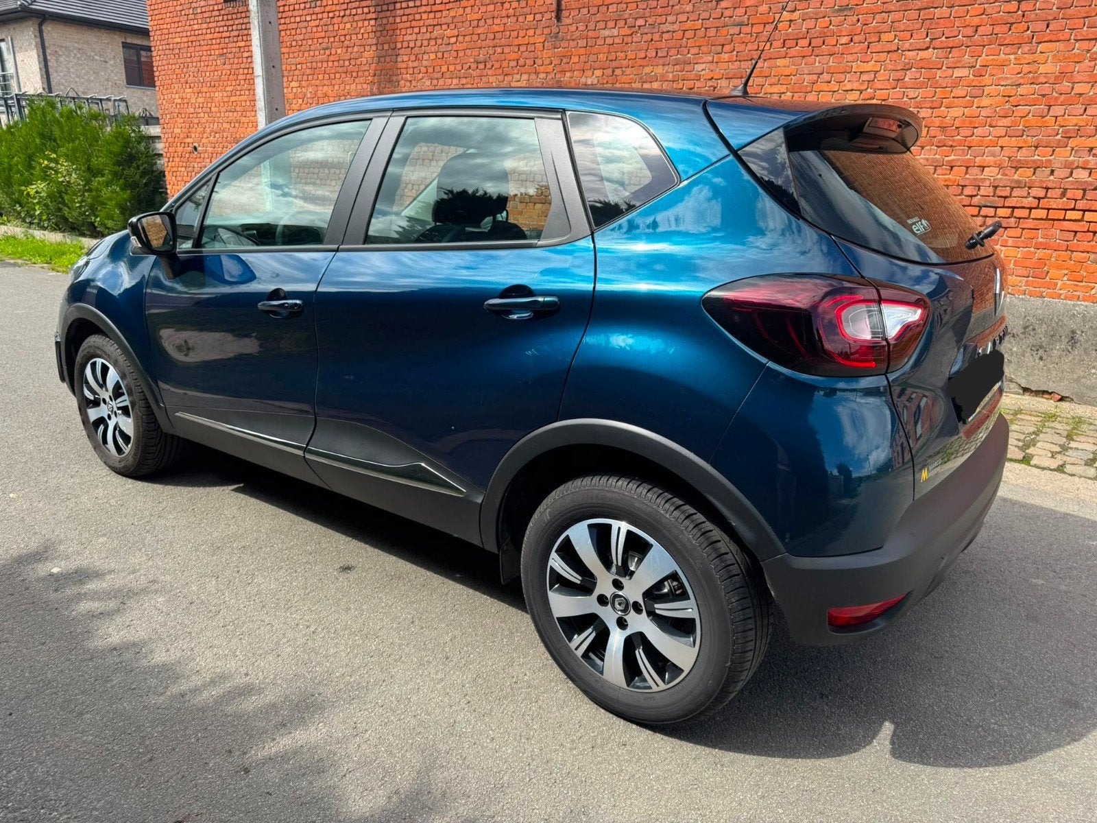 Renault Captur, Auto's, Renault, Stof, Blauw, 5 deurs, Particulier
