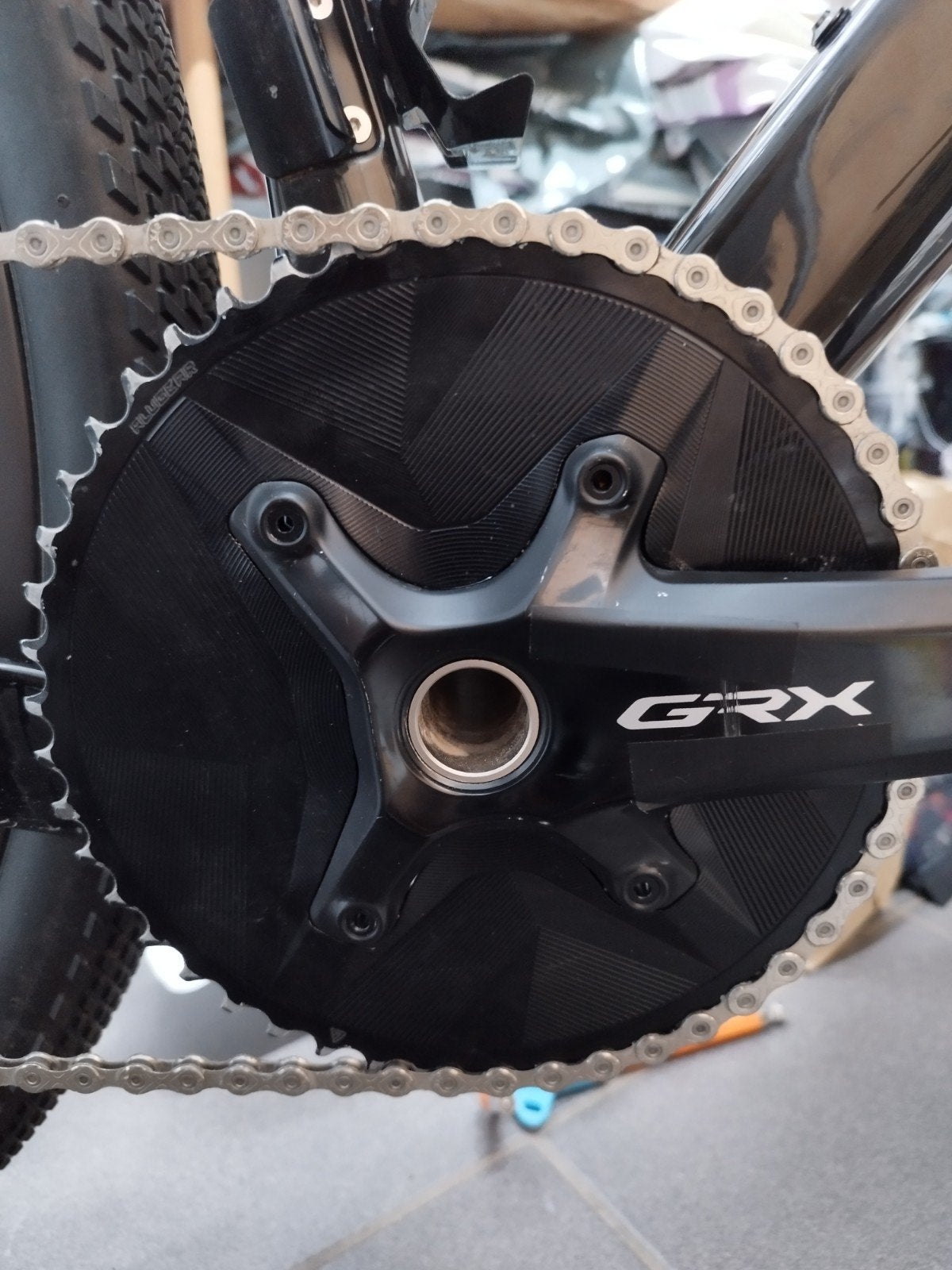 Alugear aero tandwielen grx 2x12, Enlèvement