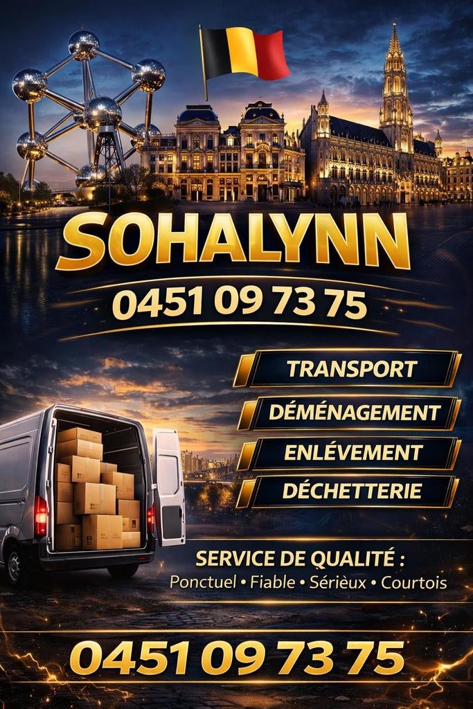 Déménagement transport enlèvement decheterie