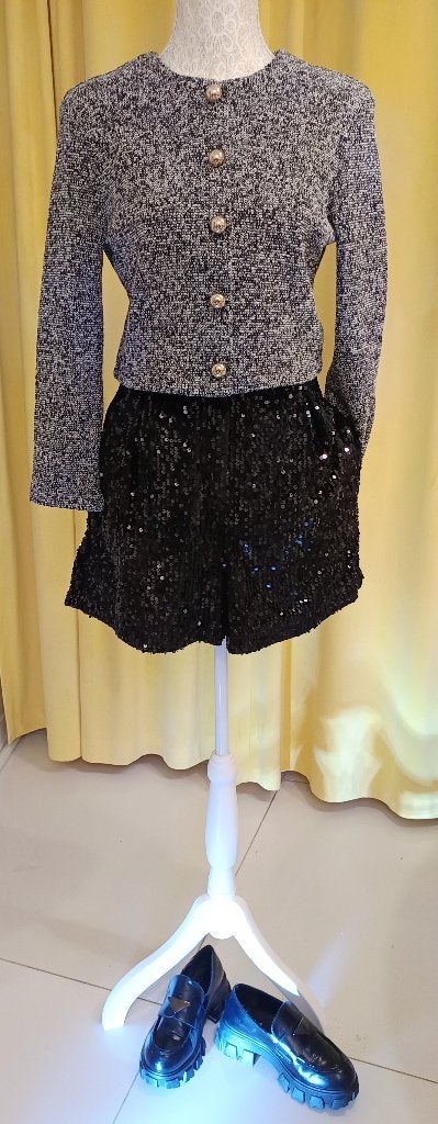 H&M boucle cardigan. Size XS, Kleding | Dames, H&M, Ophalen of Verzenden, Zo goed als nieuw, Jasje