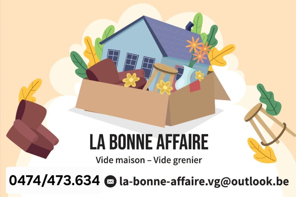 Vide maison, vide grenier, rachat liquidation magasin, Enlèvement