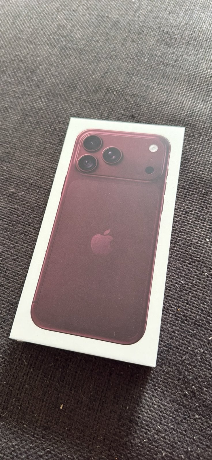 Iphone 18 pro 256gb burgandy, Telecommunicatie, Ophalen, Zo goed als nieuw