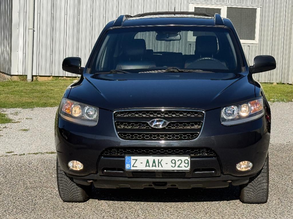 Hyundai Santa Fe 2.2crdi 4x4 Full Options, Cuir, Argent ou Gris, 110 kW, Entreprise