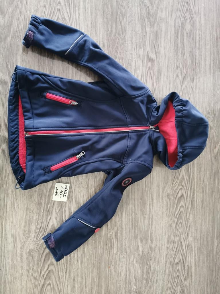 Softshell jas maat 110-116, Kinderen en Baby's, Ophalen, Jas