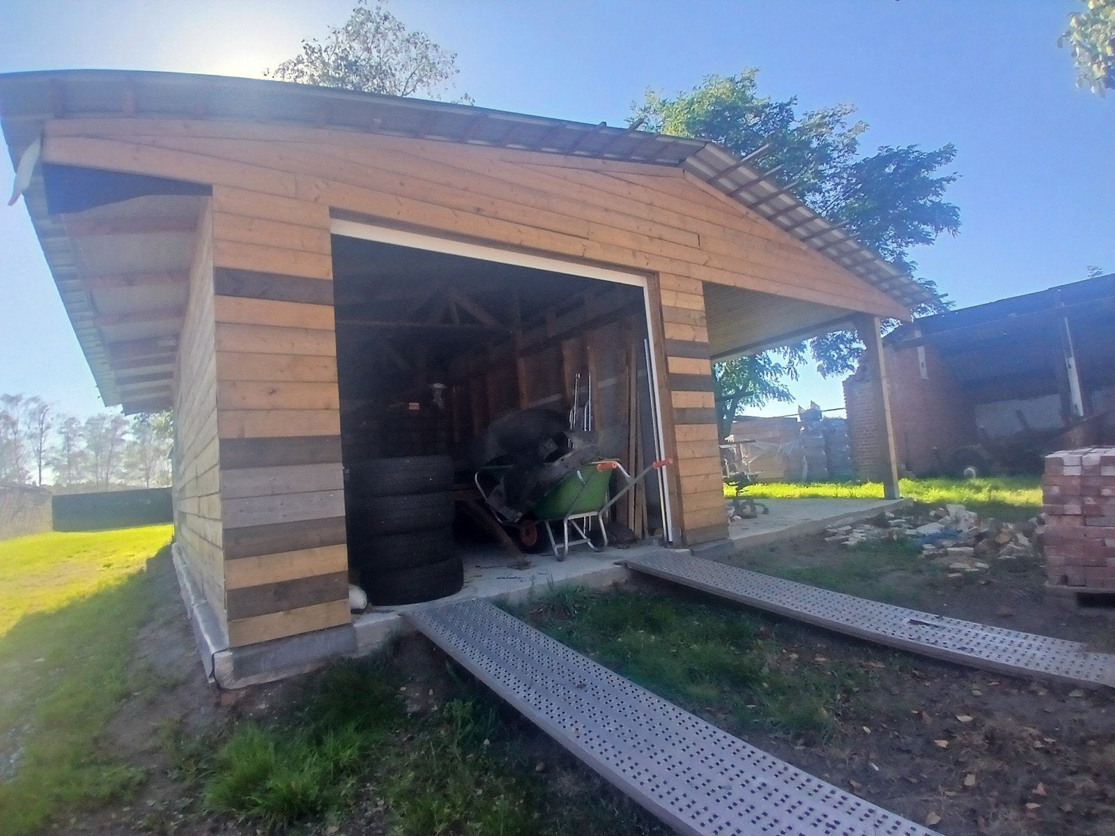 tuinhuis/chalet te koop, Tuin en Terras, Ophalen, Tuinhuis, 1 raam