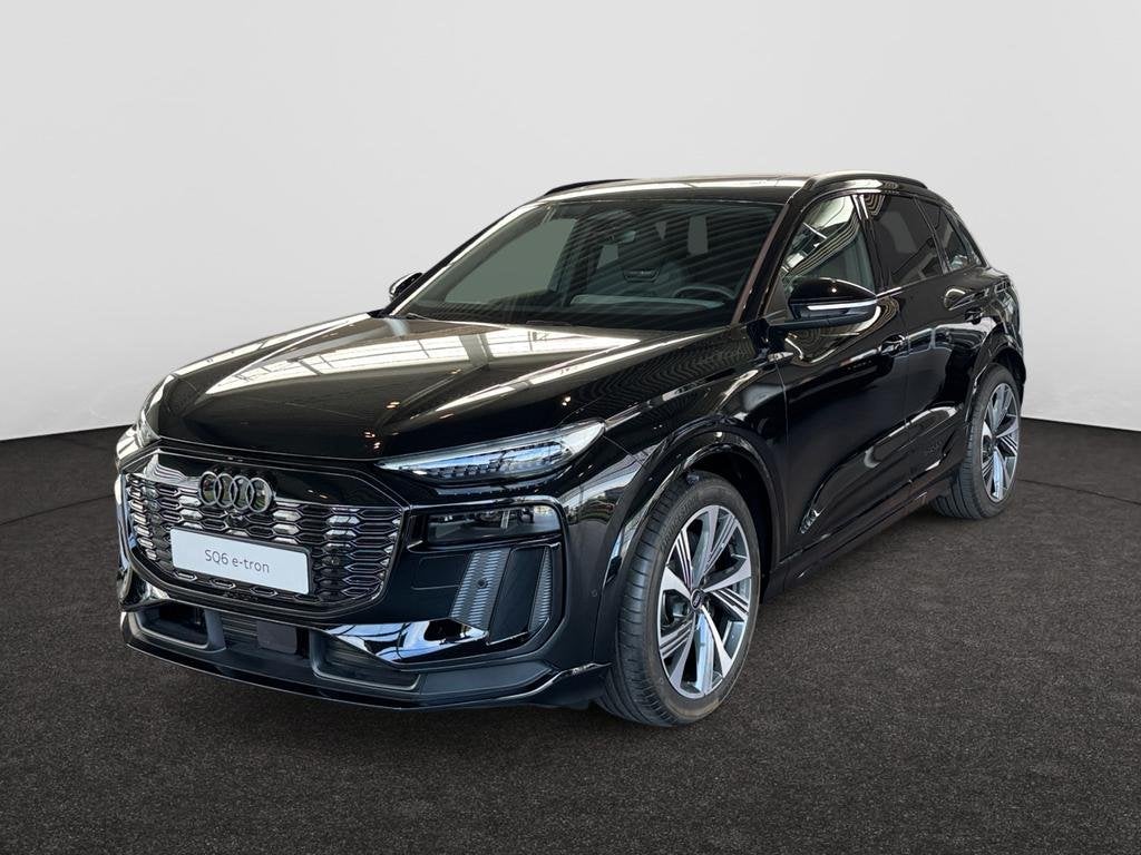 Audi SQ6 e-tron SQ6*Pano*Luchtvering*21"*B&O*Heads-up*OLED, Auto's, Audi, Automaat, Overige modellen, Zwart, Elektrisch