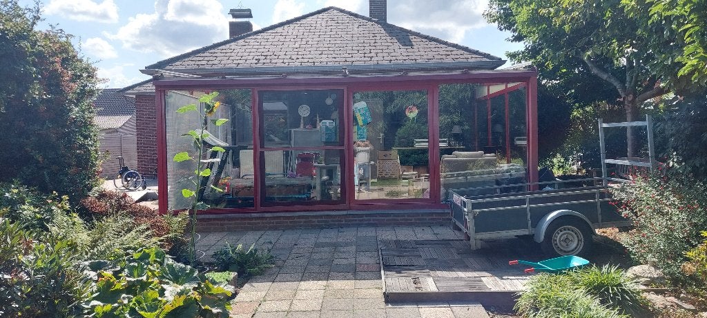 Mooie veranda mag weg wegens verbouwingen, Ophalen, Gebruikt, Veranda