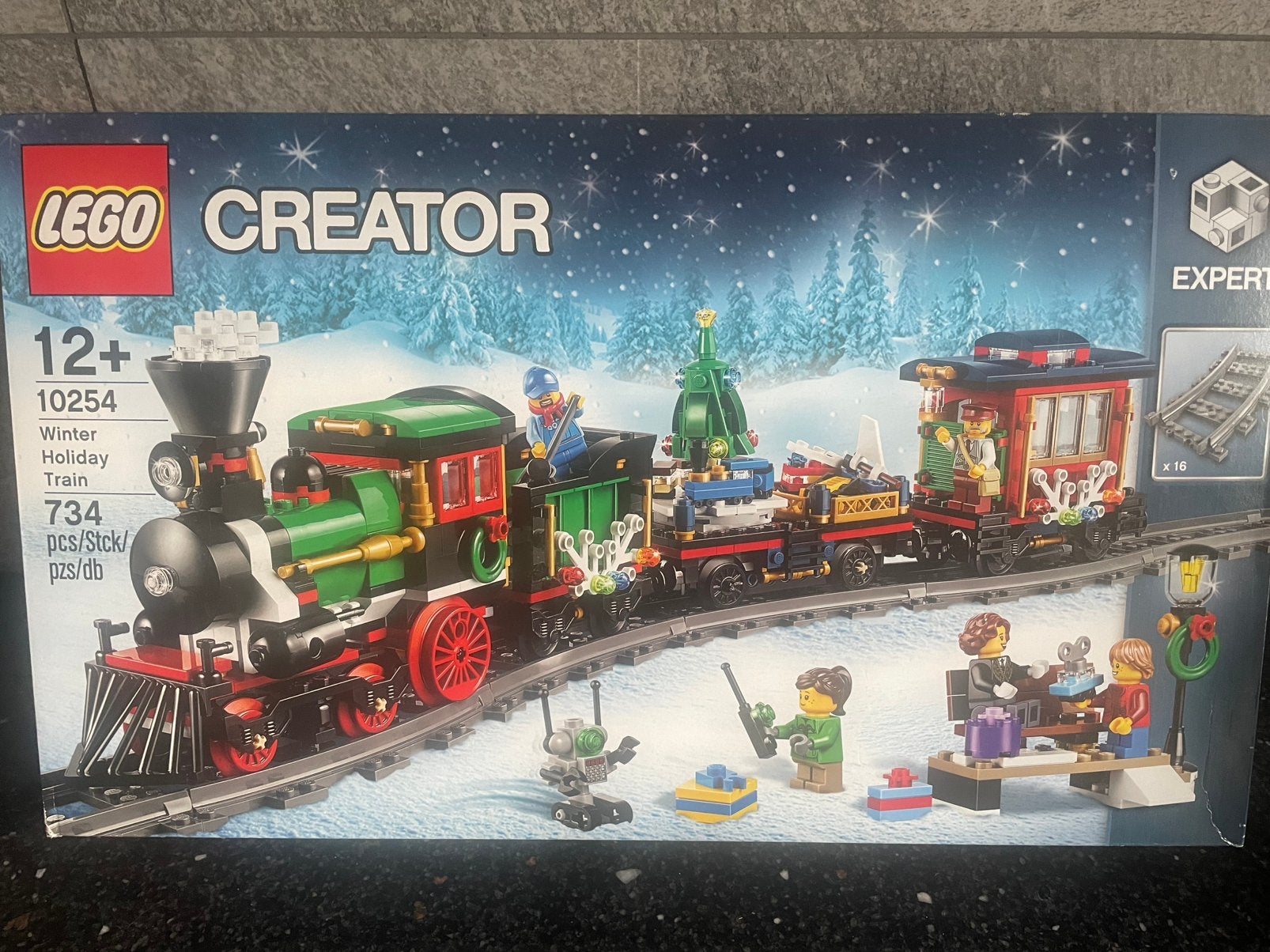 Lego Winter Holiday Train 10254 NIEUW / Geseald, Neuf, Lego, Ensemble complet, Non ouvert/scellé