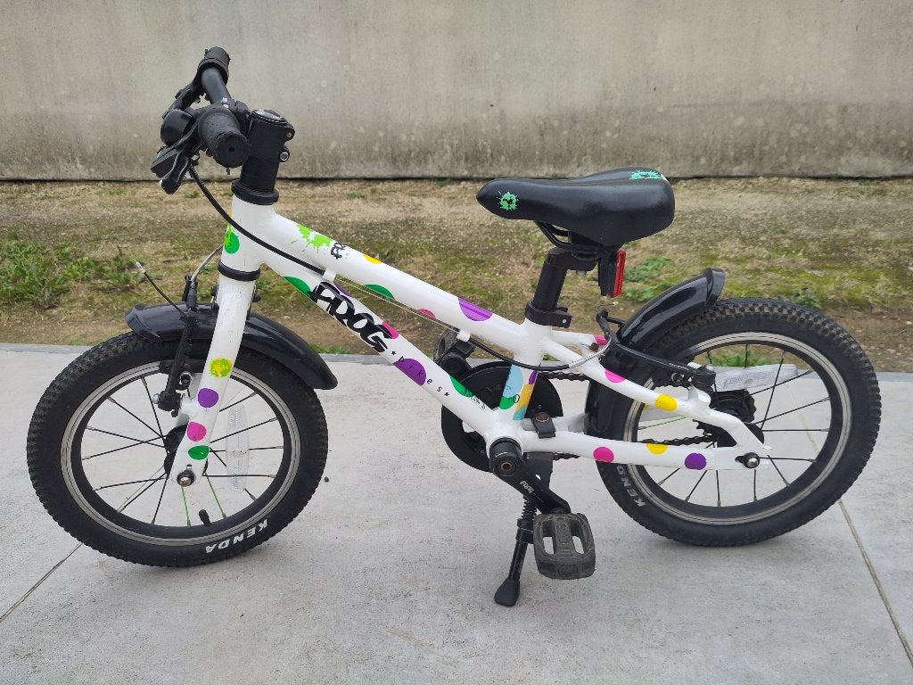Frog bike fiets - 14 inch - lichtgewicht fiets, Fietsen en Brommers, Fietsen | Kinderfietsjes, Ophalen, Gebruikt, Minder dan 16 inch