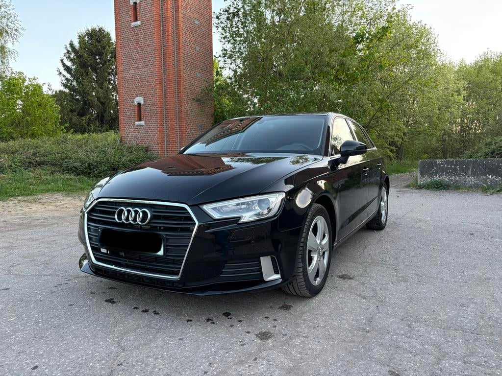 Audi a3, Auto's, Voorwielaandrijving, Zwart, Leder, Bedrijf