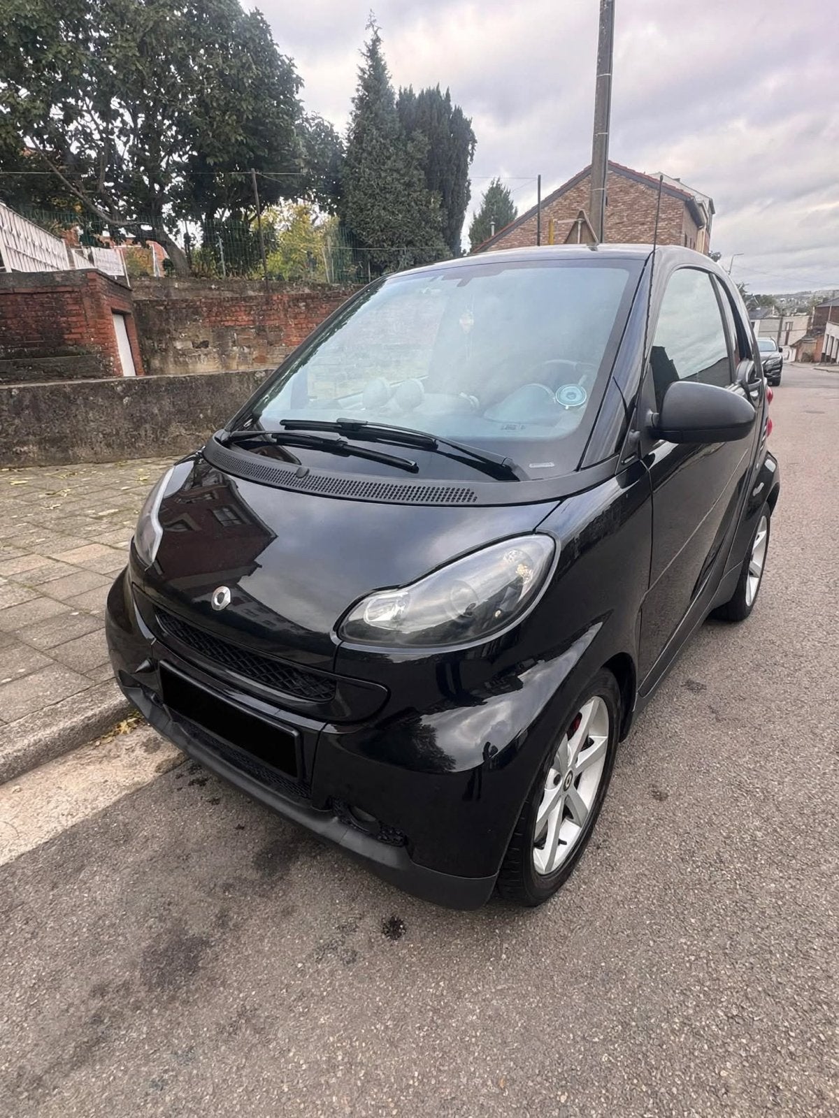 Smart Fortwo 451 Diesel, Automaat, Overige bekleding, Zwart, Diesel