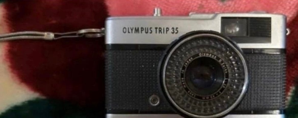 Olympus Trip35 camera, Audio, Tv en Foto, Ophalen of Verzenden, Gebruikt, Olympus