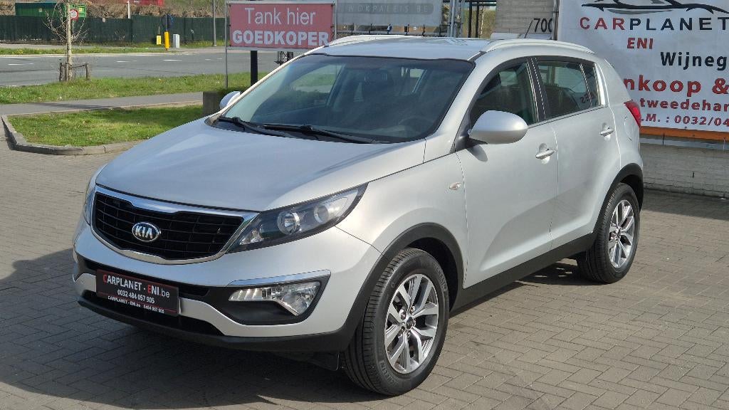 Kia Sportage 1.6Benzine | 2014 53.722km | Topstaat Garantie!, Auto's, Voorwielaandrijving, Euro 5, 4 cilinders, Wit
