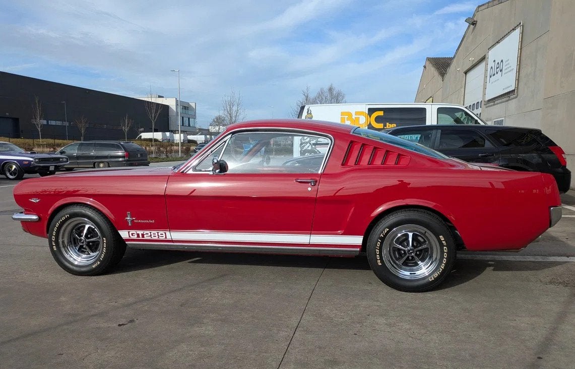 Ford Mustang fastaback (bj 1966, automaat), Auto's, Automaat, 4 zetels, Overige kleuren, Radio