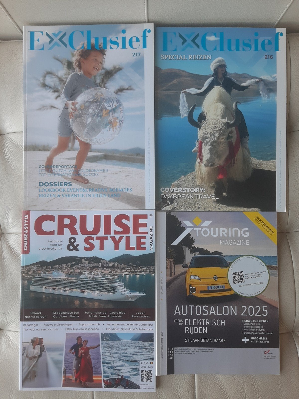 4 x reis magazines, Boeken, Tijdschriften en Kranten, Ophalen, Nieuw