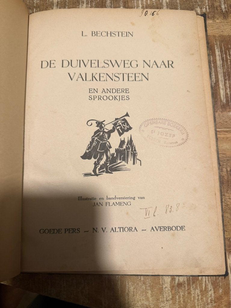 De Duivelsweg naar Valkensteen - L. Bechstein, Boeken, Ophalen of Verzenden, Gelezen, L. Bechstein, Fictie algemeen